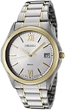 41UvekDrgAL. SL160  Seiko Mens SGEF22P1 Silver Dial Two Tone Stainless Steel Watch