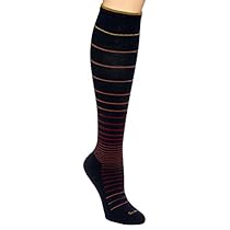 Sockwell Womens Stripe Circulator Compression Socks (Navy, S/M)
