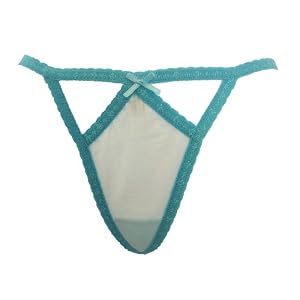 Buy Mamia Sexy Sheer Lowrise Sheer Lace G string Thong Panty by Mamia