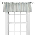 Home Chenille Window Valance - Blue/Brown (54x15")