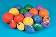 Set of 6 - Solid-Color Gripper Volleyballs - 8-1/2" (21.6cm), Individuals