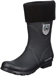 Giesswein Zandt 58/10/41371, Damen Gummistiefel, Schwarz (schwarz 22), EU 38