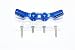 Aluminum Front Shock Tower For 1/10 Traxxas Ford GT 4-Tec 2.0 83056-4/4-Tec 3.0 93054-4 - 1Pc Set Blue
