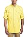 Columbia Men's PFG Bonehead II Long Sleeve Shirt, Cotton, Relaxed Fit, Medium, Sunlit