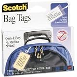 Laminating Pouch with Loops, Bag Tag, Self Sealing and Laminating, Clear, 5/Pack MMMLS8535G