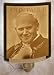 Pope John Paul II CURVED Porcelain Lithophane Nightlight