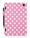 Kindle Fire HD 7 2014 Case, roocase Dual View 2014 Fire HD 7 Folio Case with Sleep / Wake Smart Cover with Multi-Viewing Stand for Amazon Kindle Fire HD 7 Tablet (4th Generation - 2014 Model), Polkadot Pink