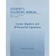Student's Solutions Manual for Linear Algebra and Differential Equations