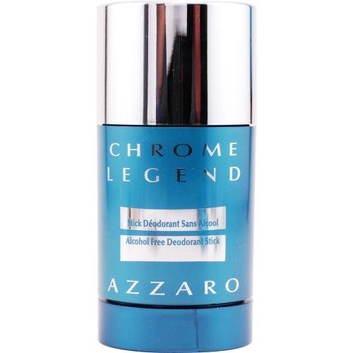 CHROME LEGEND by Azzaro DEODORANT STICK ALCOHOL FREE 2.7 OZ for Men