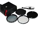 Bower 58MM Digital Hi Resolution UV Cpl ND4 Filter Set f/ Digital and Video Cameras - Bower VFK58C