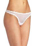 Betsey Johnson Women's Sheer Embellished Thong
