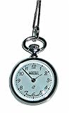 Bernex Swiss Made Sterling Silver Ladies Pendant Watch + Chain (Open Face Polished)