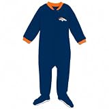 Denver Broncos Newborn Blanket Sleeper