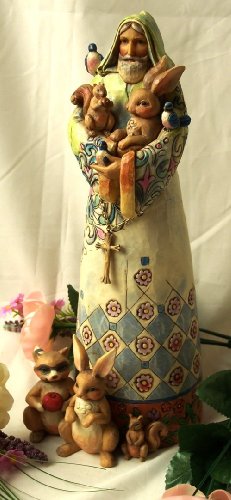 Jim Shore ST FRANCIS Figurine NIB Heartwood Creek