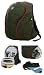 Crumpler Belly Large Laptop Backpack - Olive/Red