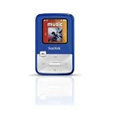 SanDisk Sansa Clip Zip 4GB Blue MP3 Player SDMX22-004G-A57B - Blue