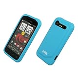 EMPIRE Light Blue Silicone Skin Case Cover for Verizon HTC Droid Incredible ....