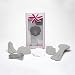 Foot Petals Stiletto Stylist Kit for Moms - Silver Rose