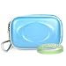 Canon Powershot Light Blue Case Mini Glove Bag Hard Case For Slim Digital Camera And Camera Accessories: Models Canon Powershot Sd1200is, Canon Powershot Sx200is, Sd890is, Sd780is,