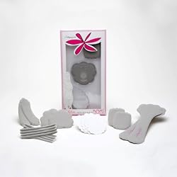 Foot Petals Stiletto Stylist Kit for Moms - Silver Rose