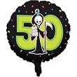 Grim Reaper 50th Birthday 18" Mylar Balloon