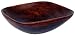 Kitchen & Housewares : Simply Bamboo 9 Inch Square Brown Bamboo Bowl