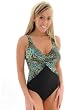 Fantasizer Swim Suit 1 Piece Swimwear Look Thinner C D Cup Size 8