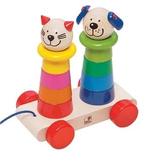Filino Stacking Pull Toy by Selecta