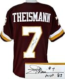 Joe Theismann Autographed/Hand Signed Washington Redskins Maroon Prostyle Jersey MVP 83- JSA Hologra