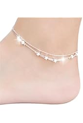 Susenstone Little Star Women Chain Ankle Bracelet Barefoot Sandal Beach Foot Jewelry