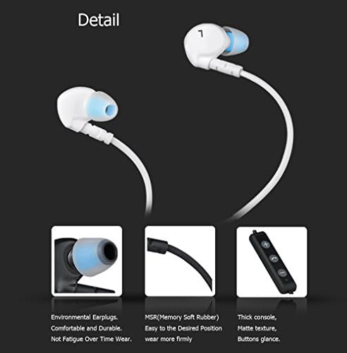 [New Version Generation Stereo Music Bluetooth Headset Headphone Earphone Earbud] Leacore™ Wireless Bluetooth Version 4.0 Wireless Hands-free Handsfree Hands Free Headset Headphone Eraphone Earbud [Gardening/cooking/sports/running/gym/exercise/sweatproof ]With Noise Reduction Technology/talking Clearly Mini Lightweight(only 15g)for Apple Iphone 6 Iphone 6 Plus Iphone 5s 5c 5 Iphone 4s 4,ipad 2 3 4 New Ipad, Ipod, Samsung Galaxy S5 S4 S3, Lg, Pc Laptop Android Smart Phones and Other Bluetooth Device (White)