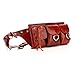 Vicenzo Leather Small Adonis Genuine Leather Waist Purse Fanny Pack
