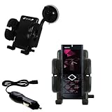 Nokia 7900 Prism Flexible Auto Windshield Holder with Car Charger - Uses Gomadic TipExchange