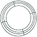 Wire Wreath Frame: 20" Green