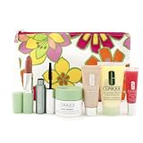 Clinique Travel Set: DDML + Even Better Moisturizer + Even Better Makeup + Superbalm Gloss + Lipstick + Mascara + Bag - 6pcs+1bag