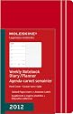 MOLESKINE モレスキン 2012年 スケジュール+ノート / ハードカバー赤 / ポケット (［文具］)