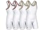 Brute White Oklahoma State Wrestling Singlet - SIZE: Medium, COLOR: White/Navy/Gold