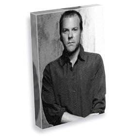 KIEFER SUTHERLAND - Canvas Print (A4 - Signed by the Artist) #js005