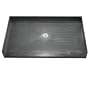 Tile Redi 4266CBF Barrier Free Entry Shower Pan with Integrated Center PVC Drain, 42-Inch Depth by 66-Inch Width