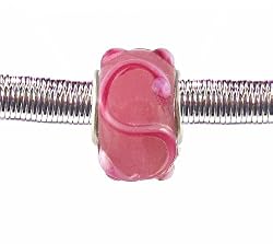 Pandora / Troll Style Charm Bead - (Z12) Murano Style / Lampwork Glass