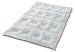 Clima Balance 56496 Premium Medium Daunenbett, 4-Kammern mit 16 Quadrat-Klimazonen, 155/220cm