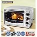 SILVER MINI FAN OVEN & GRILL 15 LITRES
