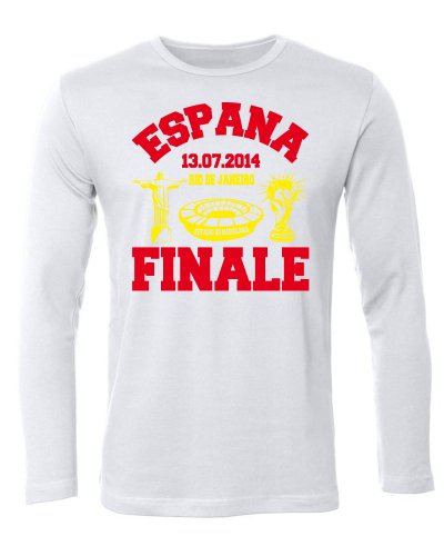 SPANIEN FAN SHIRT – RIO DE JANEIRO FINALE 13.07.2014 3354(HL) Gr. M
