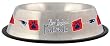 Officially Licensed By the NFL  New England Patriots 32 oz Stainless Steel Pet Bowl