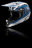 Z1R Rail Fuel Offroad Motorcycle Helmet / Adult / White / Blue / XXl / PT # 0110-1005