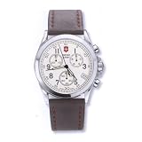 Swiss Army Infantry Men’s Leather Chronograph Watch # 24083