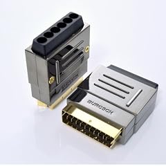 Burosch professioneller Scart Stecker vergoldet !!! Restposten - Schn�ppchen !!!