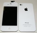 WHITE GSM iPhone 4 4G Full Set + Tools: Front Glass Digitizer + LCD + Back Cover Assembly + Home Button - For AT&T GSM