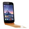 Swiss Charger SCP10083W Etui en cuir pour Wiko Cink Peax Blanc