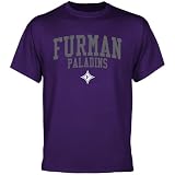 NCAA Furman Paladins Team Arch T-Shirt - Purple